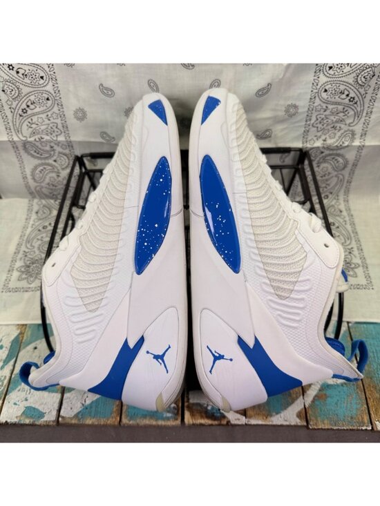 Nike Air Jordan Luka 1 DQ7689-114 White/Blue Basketball Shoes Mens Size 12.5 EUC main image 8